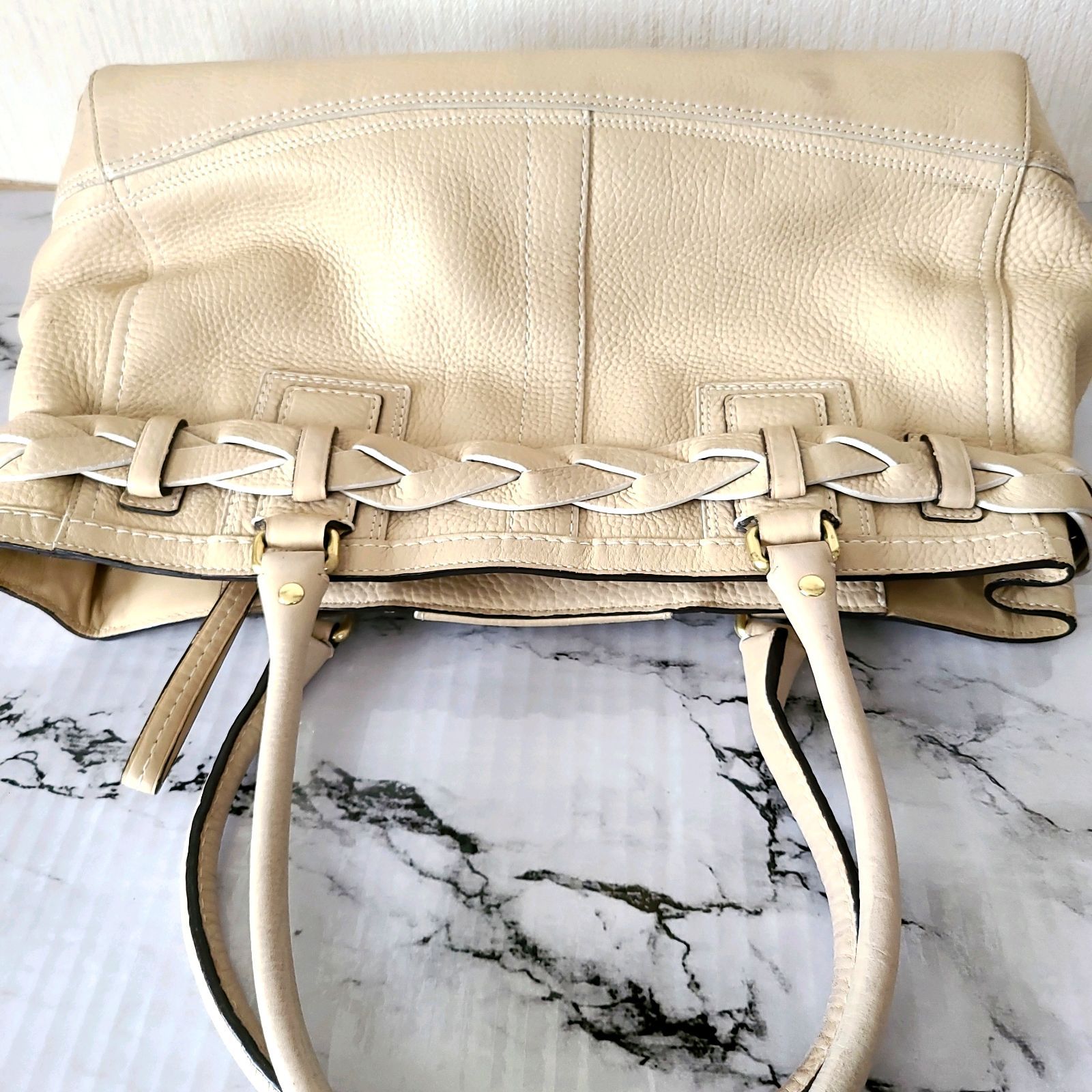 COACH コーチ】バッグ ・トート オールレザー 10529アイボリー