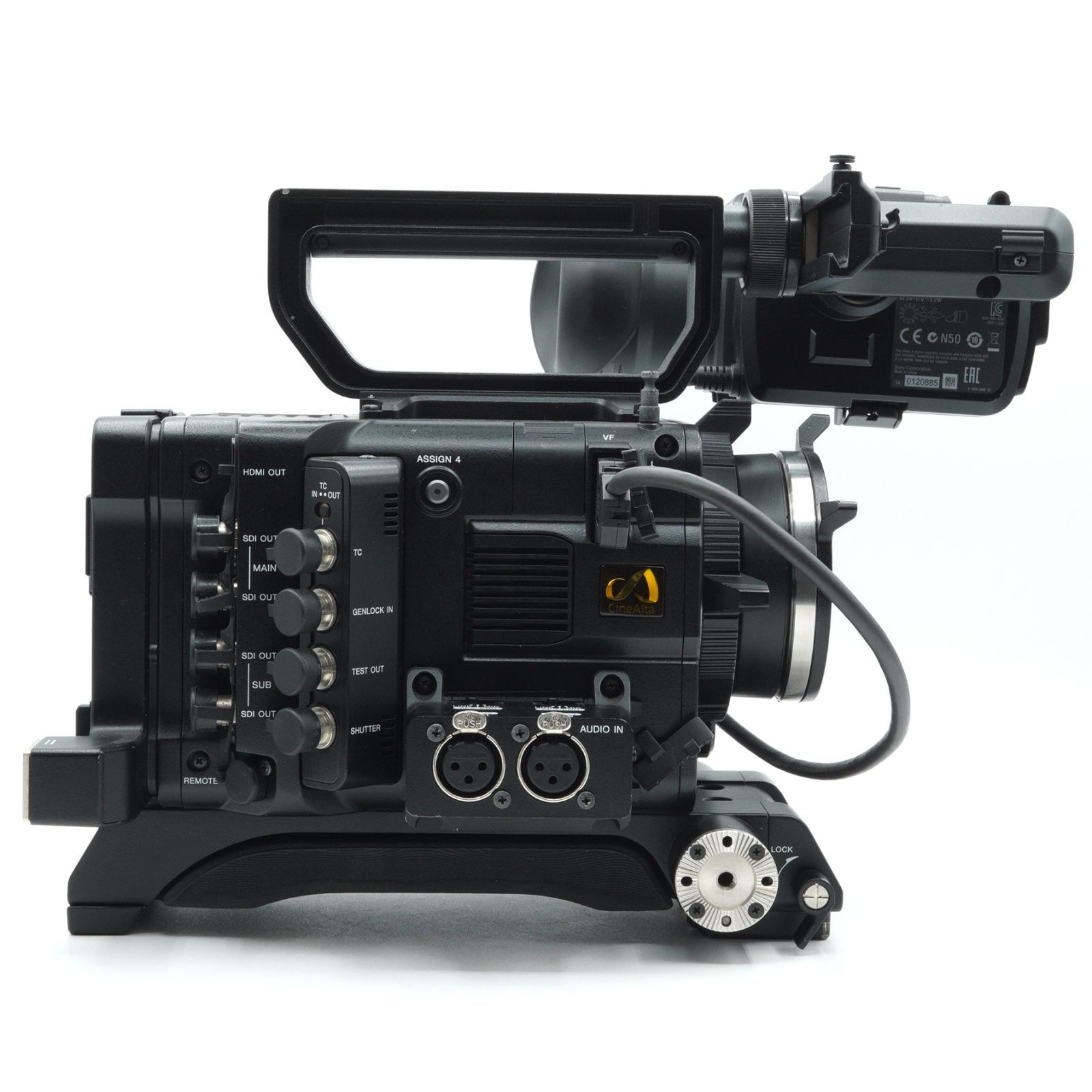 SONY ソニー PMW F 5 DVF L 350 VCT FSA CineAlta 4 Kカメラ