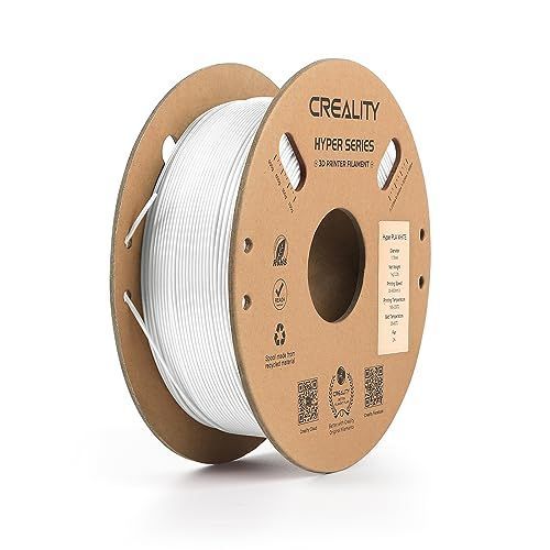 ホワイト高速 Creality Hyper PLAフィラメント 高速 1.75mm 1KG 高速印刷 専門フィラメント 印刷速度30-600mmsサポート 3Dプリンター フィラメント PLA 分解性 環境に優しい FDM 3Dプリンター用フィラメン