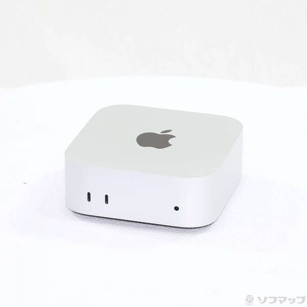 〔 〕Mac mini Late-2025 MU9D3J A Apple M4 10コアCPU_10コアGPU 16GB SSD256GB シルバー 〔15.4 Sequoia〕 258
