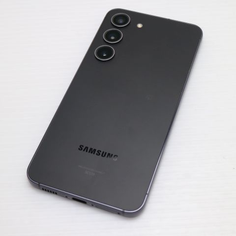新品同様 SCG19 Galaxy S23 ファントム ブラック AU スマホ