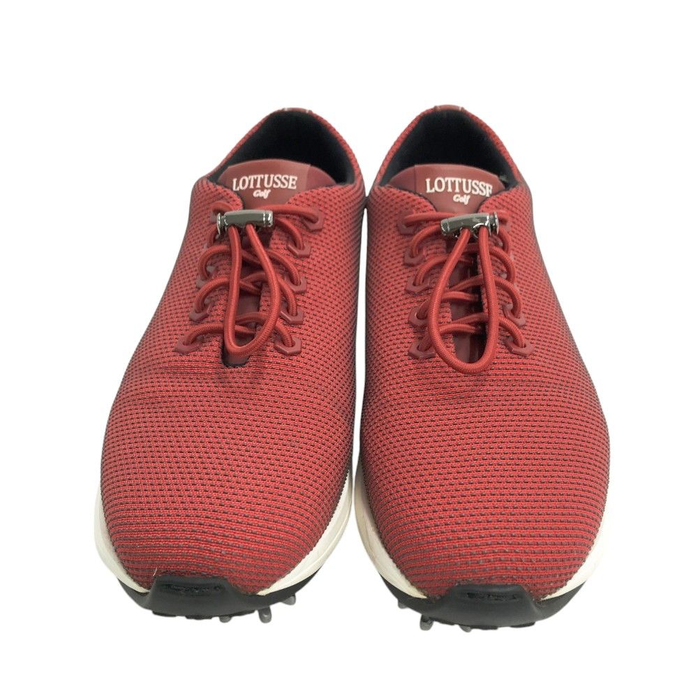 LOTTUSSE GOLF ロトゥセ ゴルフ S0739 ゴルフシューズ レッド系 EU38
