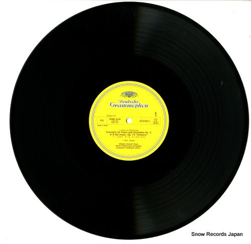 レコード】ウィルヘルム・ケンプ ベートーヴェン：ピアノ協奏曲
