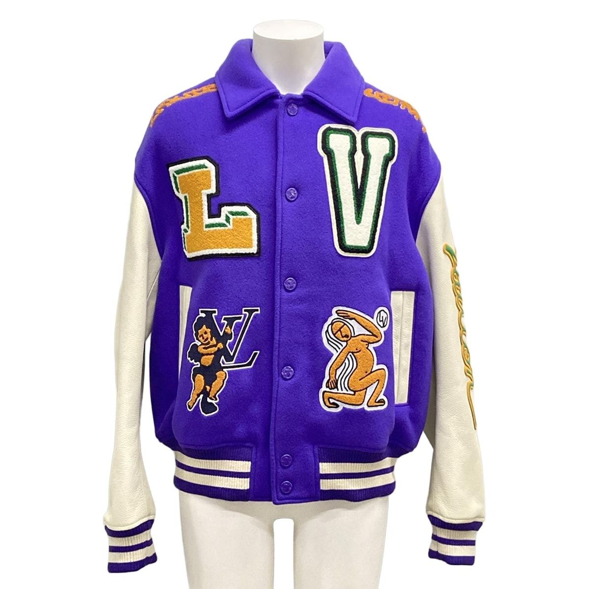 星姫 HOSHIHIME ドラゴン 刺繍スカジャン ボルドー/ホワイト