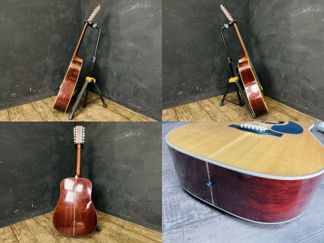 や*ん様 希少□MORRIS モーリス 縦ロゴ 12弦 B-40 アコースティッ Morris