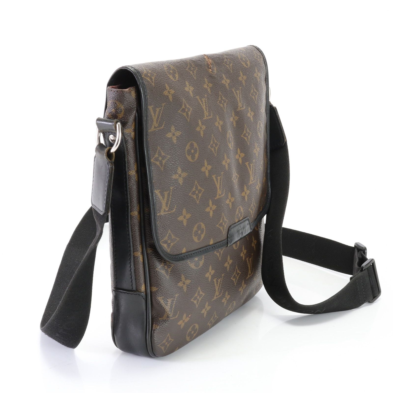 ルイヴィトン モノグラム マカサー バス MM M56715 ショルダーバッグ  