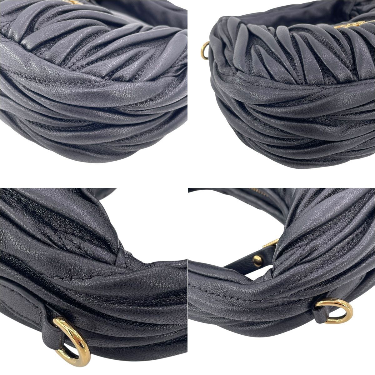 中古】 MIU MIU ミュウミュウ ワンダーマトラッセ 5BC125AN88F0002  