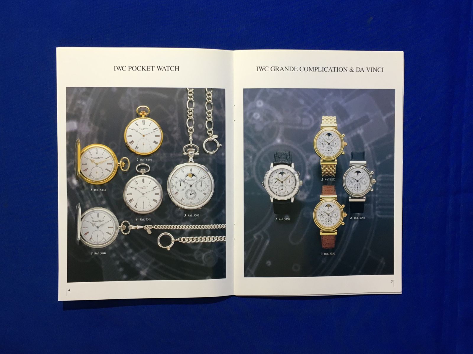 IWC GRANDE COMPLICATION & DAVINCI 3750 A1132イ○カタログ「IWC」① 