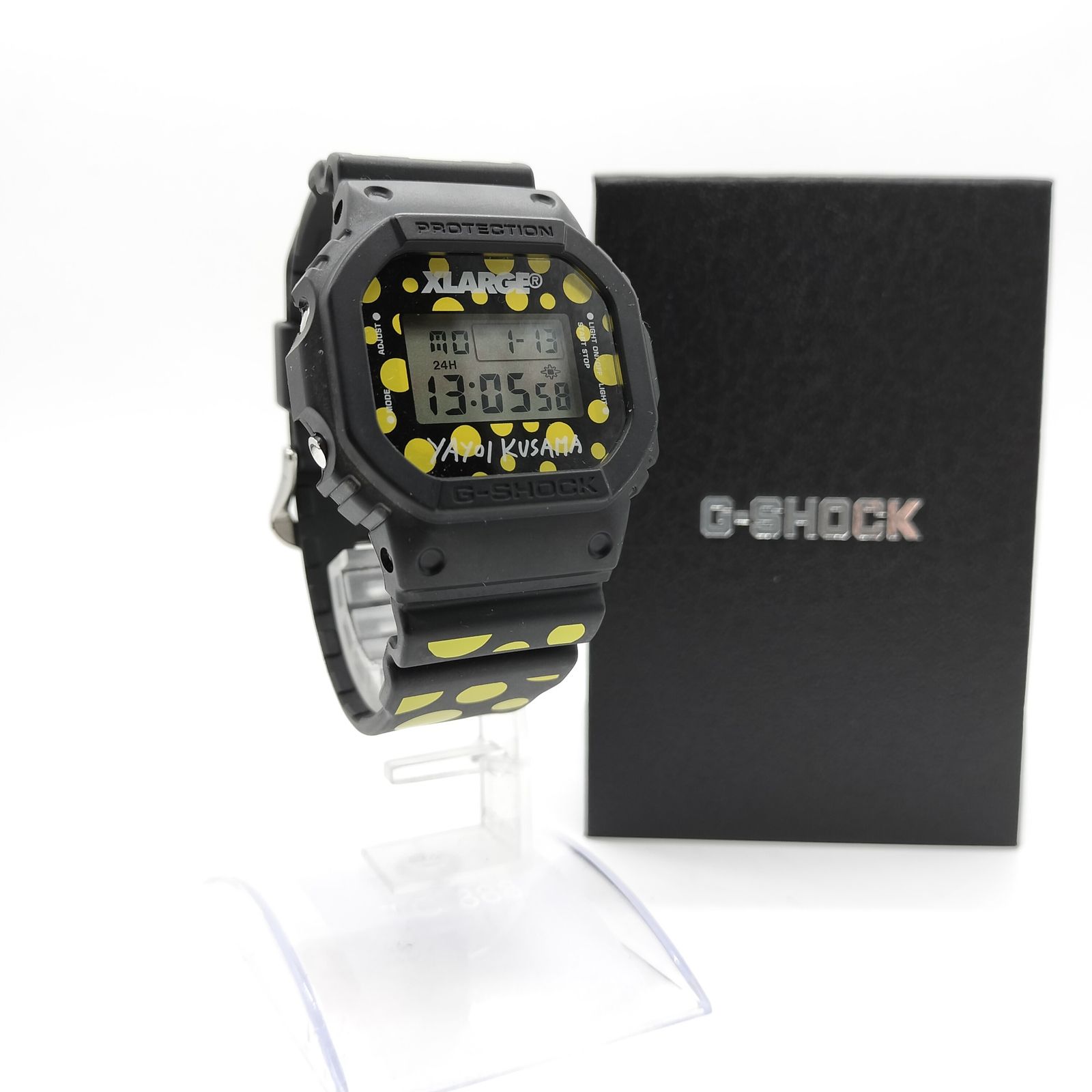 草間彌生】CASIO G-SHOCK イエロードット【XLARGE】 【公式通販】