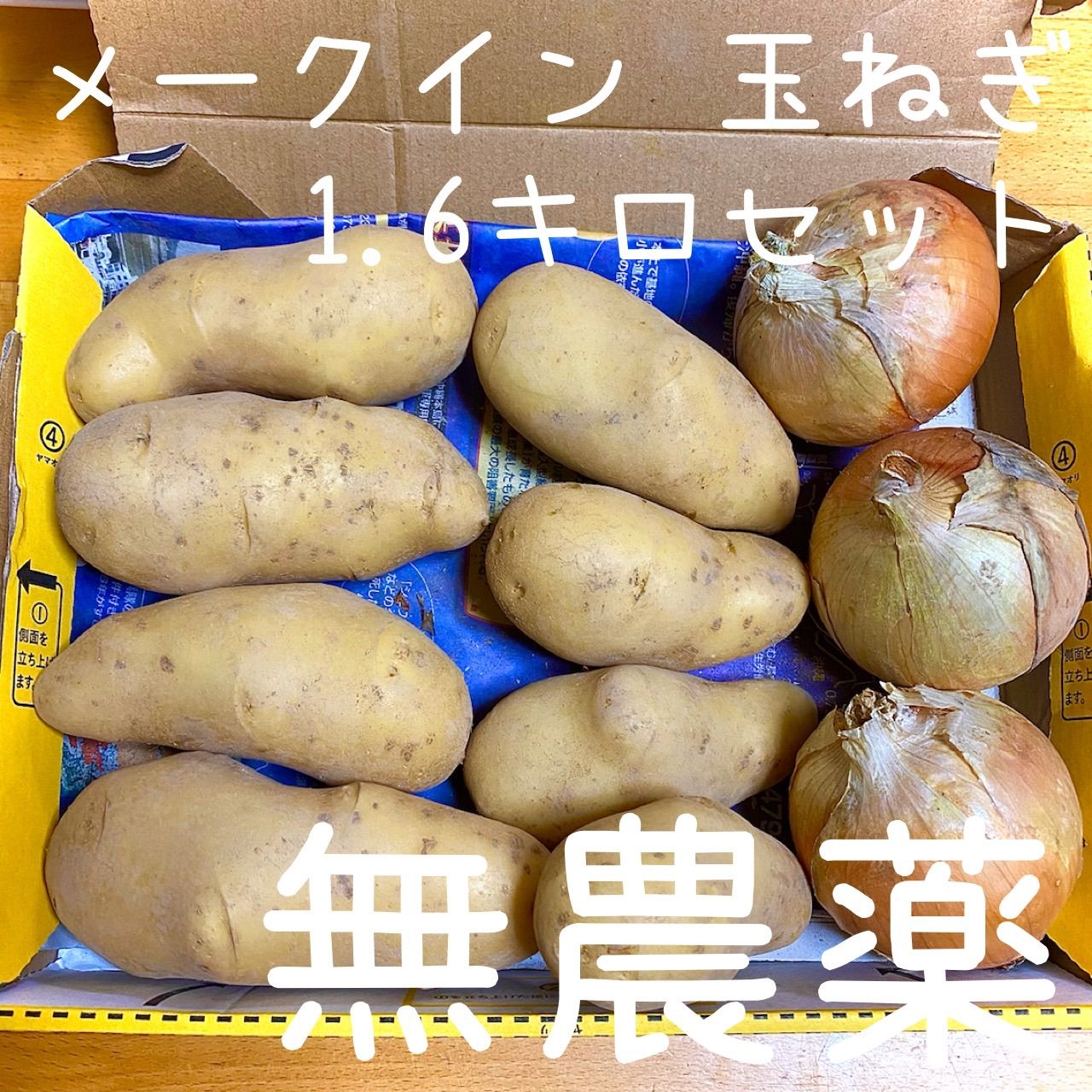 新じゃがいも 無農薬 1.6キロ 野菜 | viventre.com.br