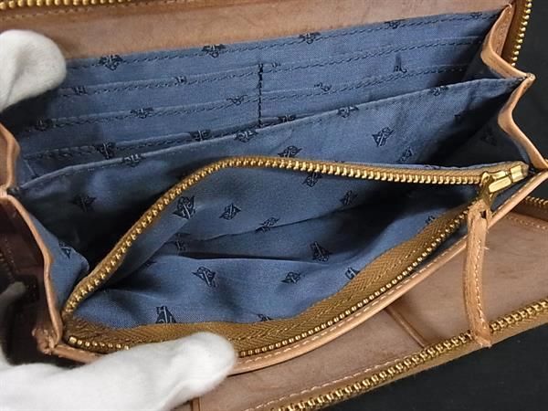 ■新品■未使用■ TROIS CLEFS トワクレ レザー ラウンドファスナー 長財布 ウォレット ライトブラウン系 FK0842 □新品□未使用□ TROIS CLEFS トワクレ レザー ラウンドファスナー 長