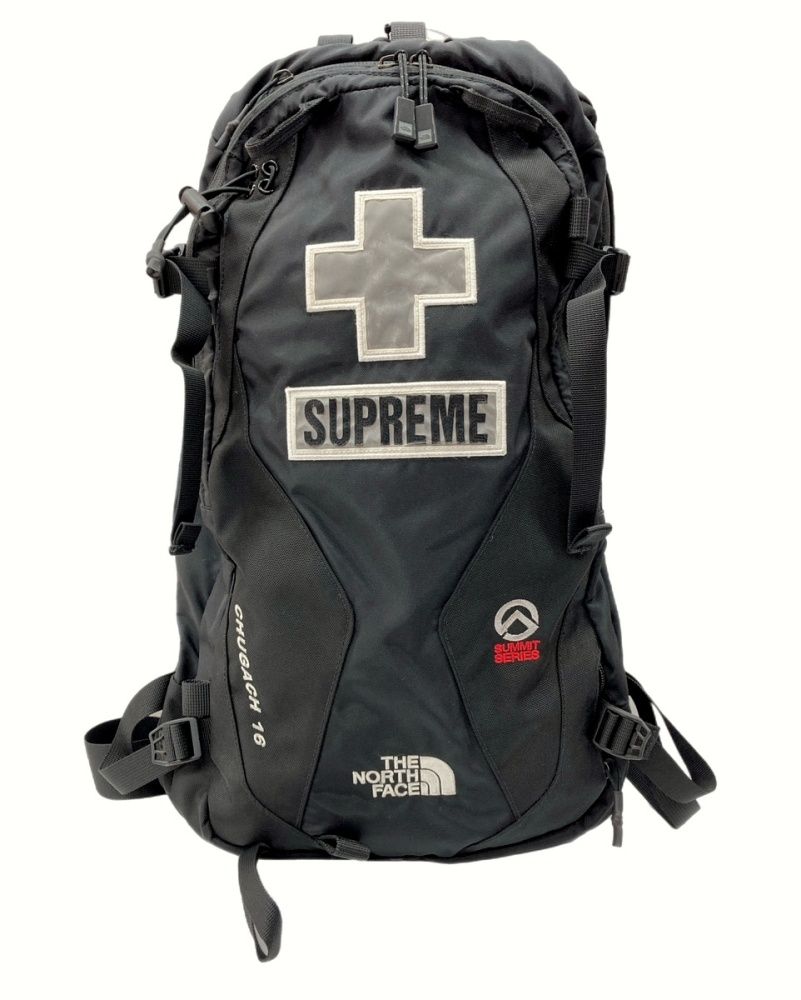 シュプリーム SUPREME × The North Face ザ ノース フェイス 22SS Summit Series Rescue Chugach サミット シリーズ レスキュー チュガッチ 黒 バッグ バックパック ロゴ ブラック 104bag-12