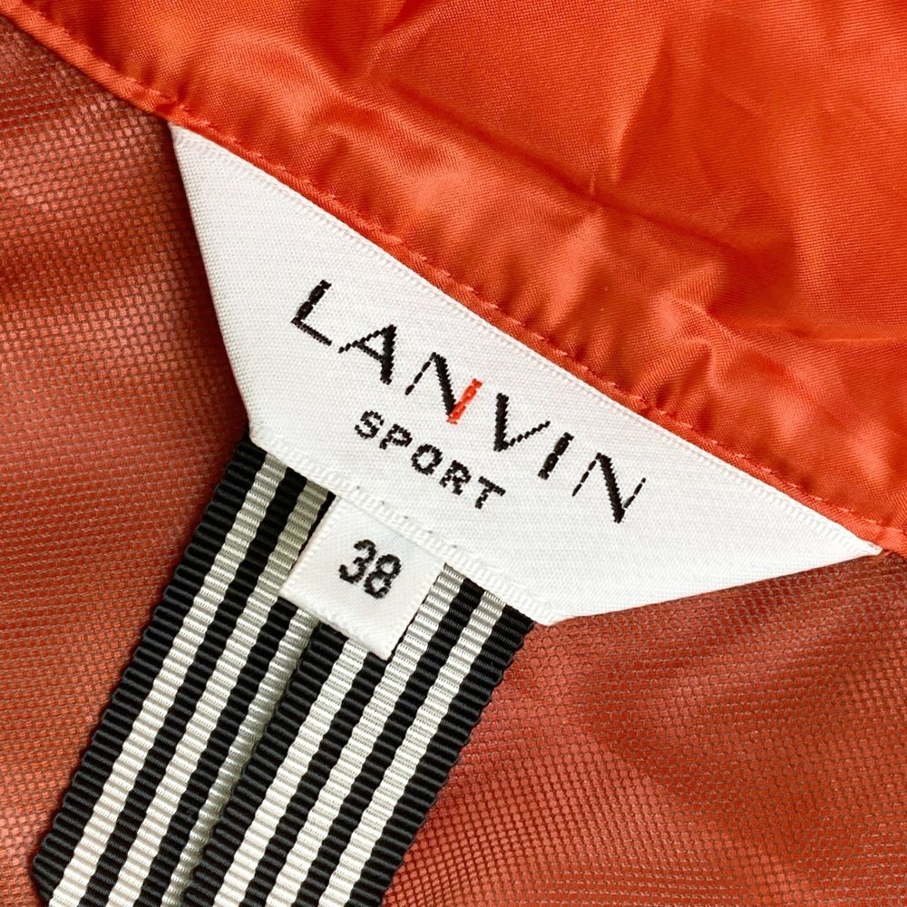 美品　ランバンスポール トップス　サイズ38 サイズ：38 LANVIN SPORT ランバン スポール 2WAY ジップベスト