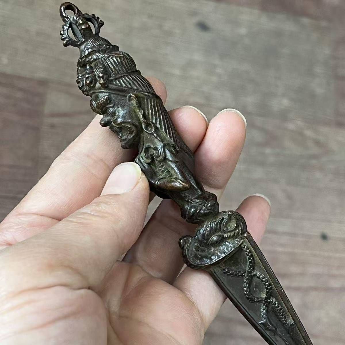 新品・未使用】旧家収蔵 中国古玩 降魔杵 置物 - メルカリ