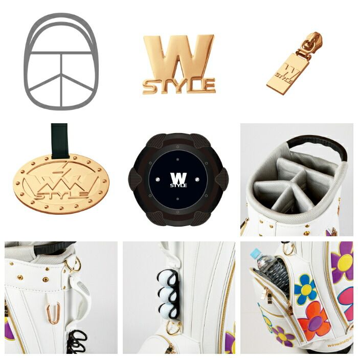 WINWIN STYLE ウィンウィンスタイル COLORFUL DAISY CART BAG カラフル