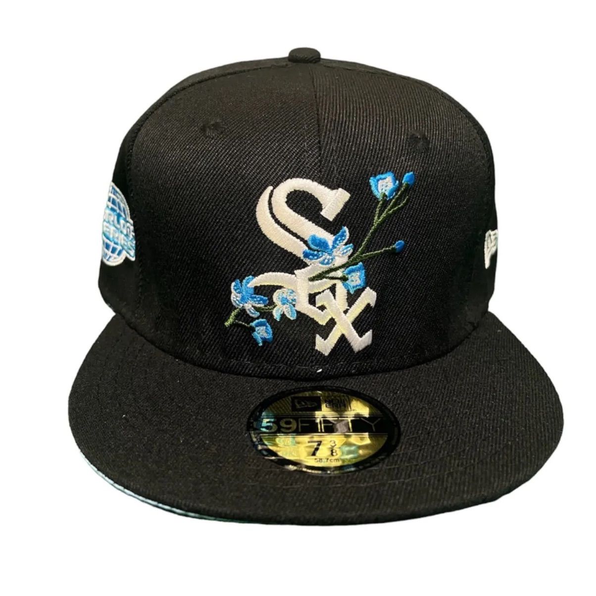 New Era 59FIFTY Side Patch Bloomホワイトソックス - メルカリ