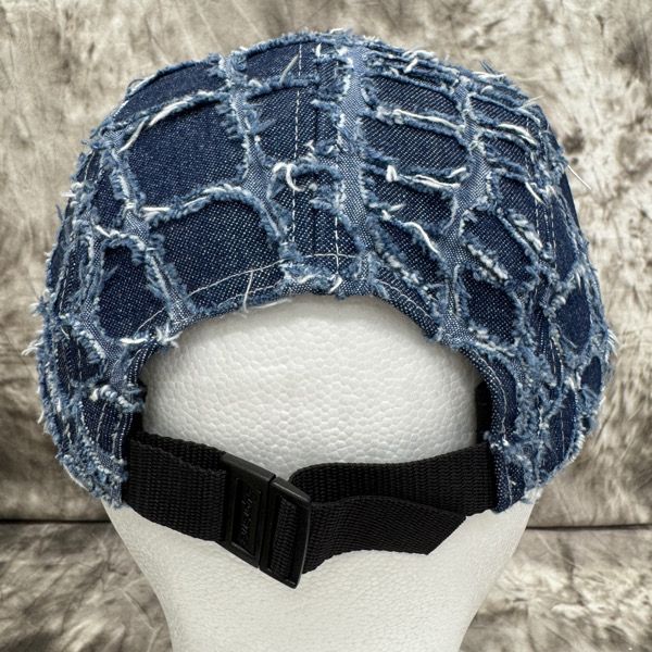 Supreme/シュプリーム【25SS】Frayed Croc Denim Camp Cap/フレイド