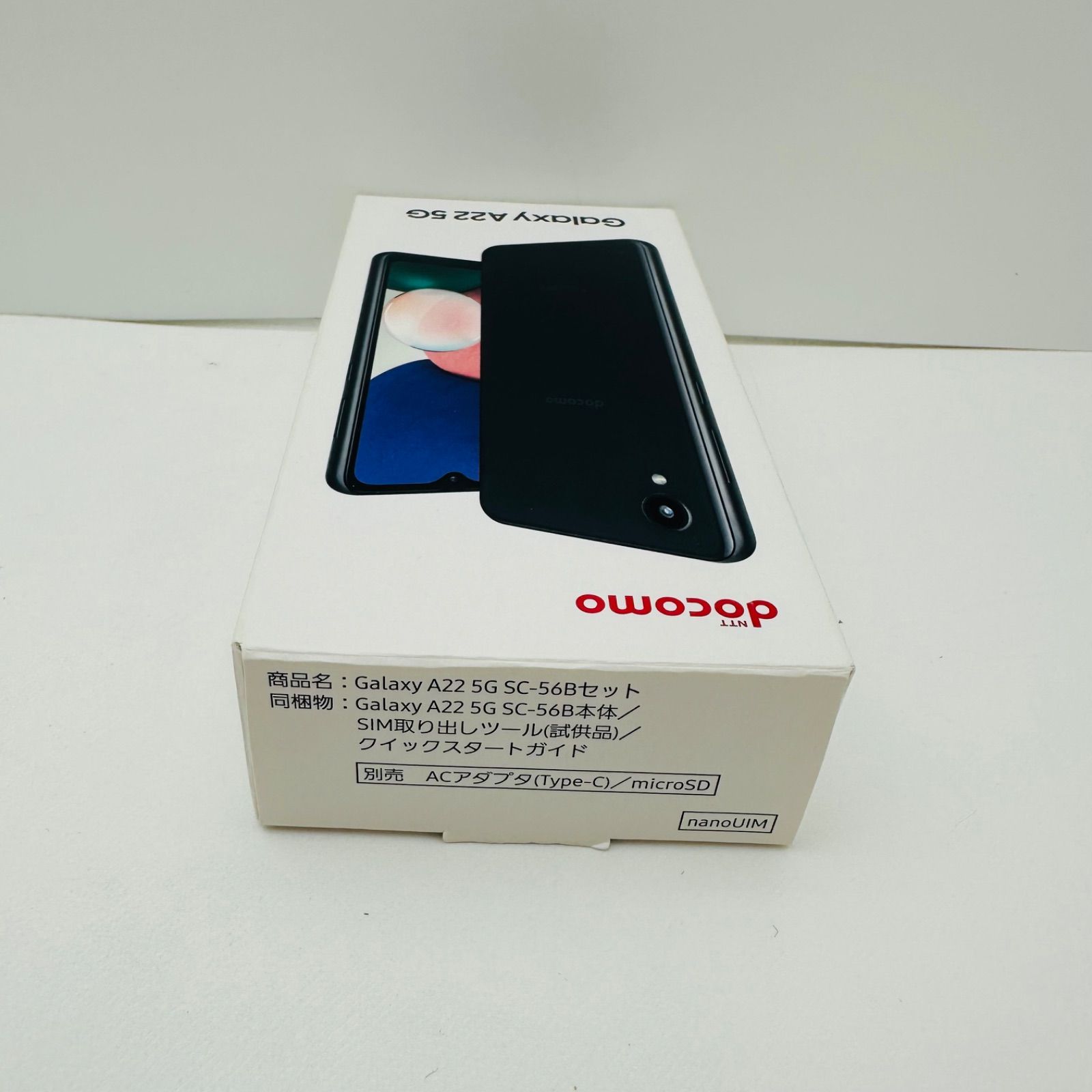 Galaxy - ★新品未使用★SAMSUNG Galaxy A22 5G SC-56B ブラック SAMSUNG Galaxy A22 5G SC-56B ブラック2712 - メルカリ