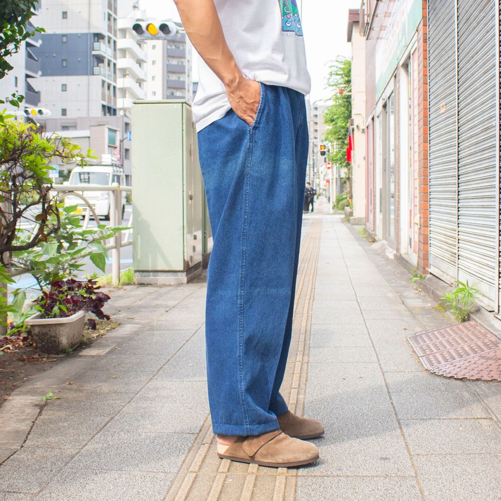 2000年代 DOCKER'Sスラックスドッカーズリーバイスアクションスラックス takumi 様専用 00s DOCKERS ドッカーズ ワンタックポリ - メルカリ