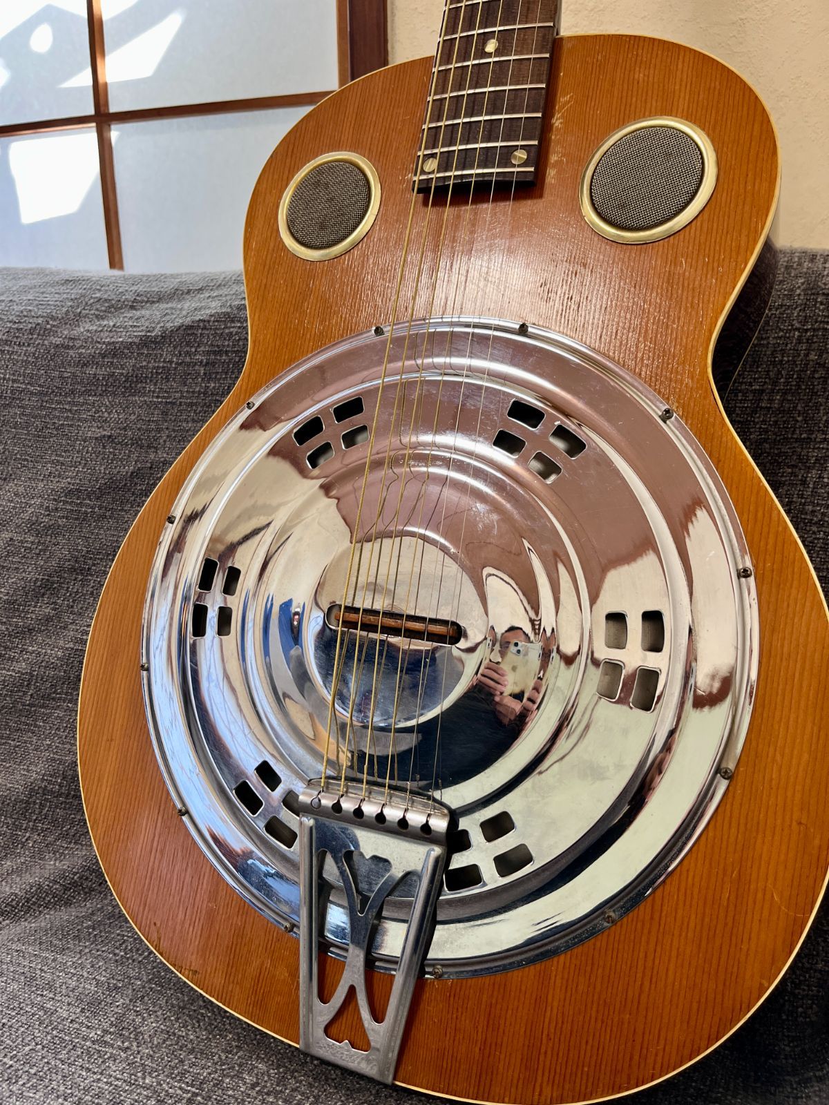 1960s,Dobro Monterey Mosrite-made, Resonator Guitar w/tilt