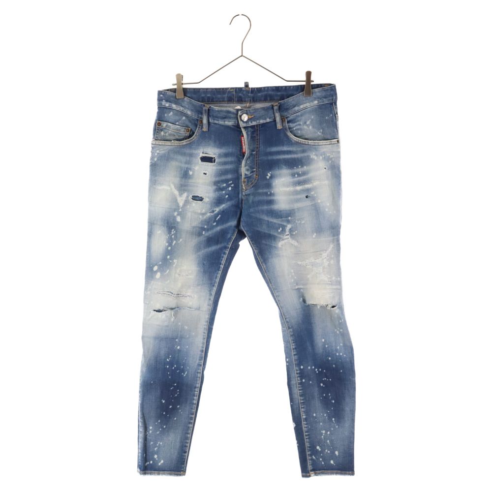 DSQUARED2 (ディースクエアード) 22SS SUPER TWINKY ブリーチ ダメージ ...