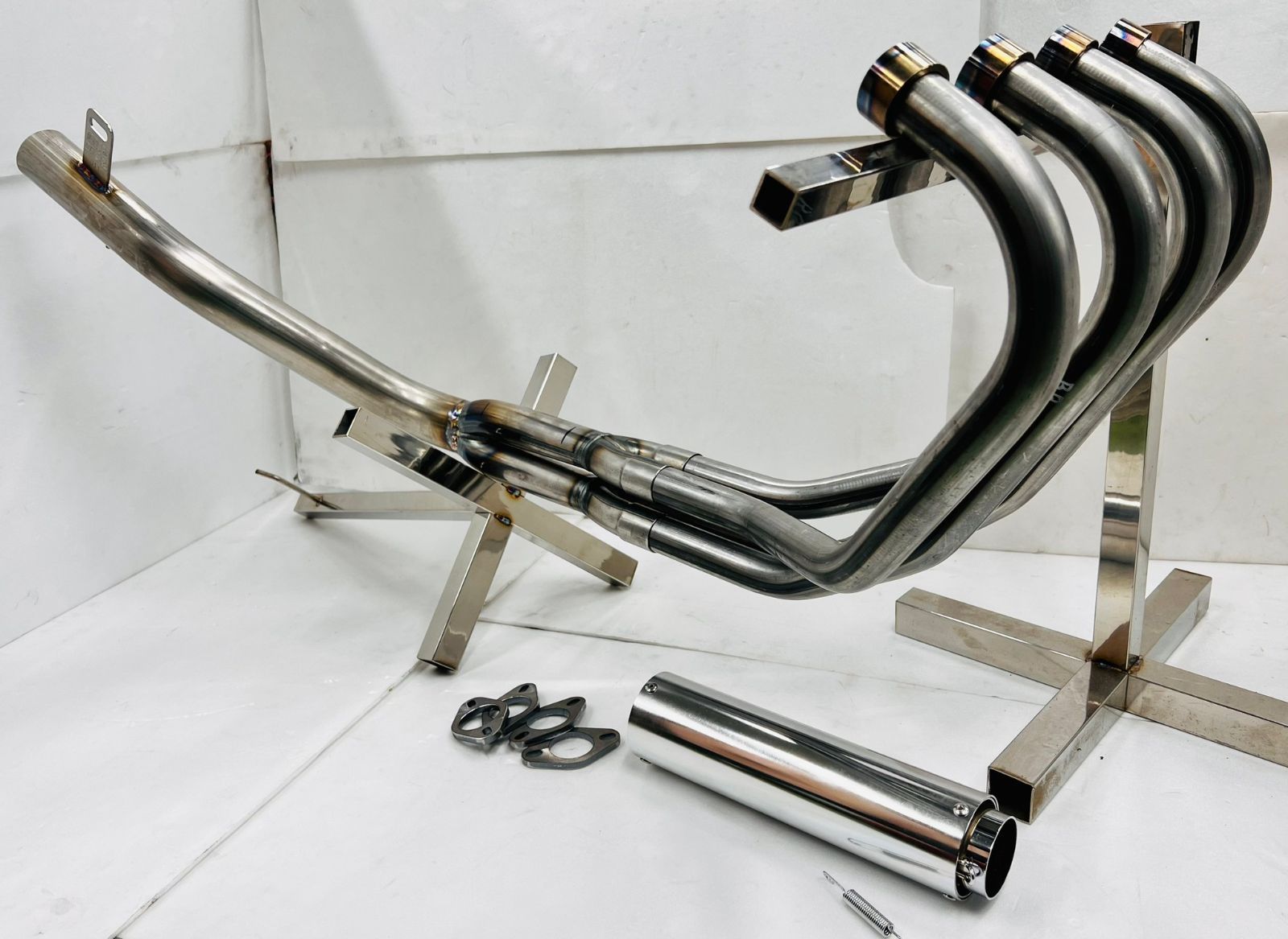REDSTAGE CB400SF NC31【飛燕】スタンダード 4-2-1メッキ REDSTAGE CB400SF NC31 飛燕 スタンダード 4-2-1 オリジナルマフラー