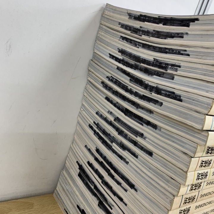 ■03)【同梱不可】新建築 1986年〜2003年 まとめ売り約55冊大量セット/新建築社/雑誌/バックナンバー/Vol.61〜Vol.78/ワークプレイス/B □03)【同梱不可】新建築 1986年～2003年 まとめ売り約55冊大量
