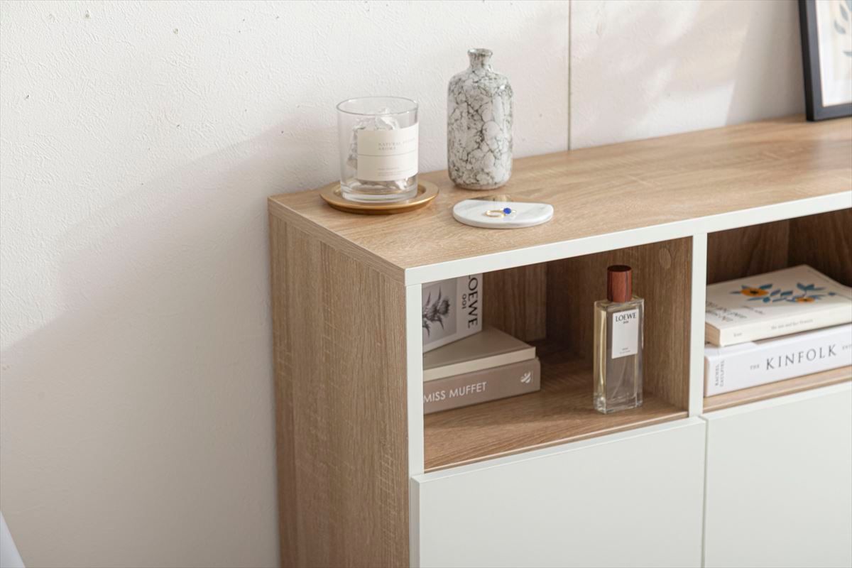 M○ ☞カリモク家具☜ ナチュラル サイドチェスト 北欧スタイル 公式