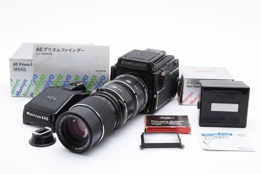 マミヤM645 1000S150mmf4プリズムファインダー 1054