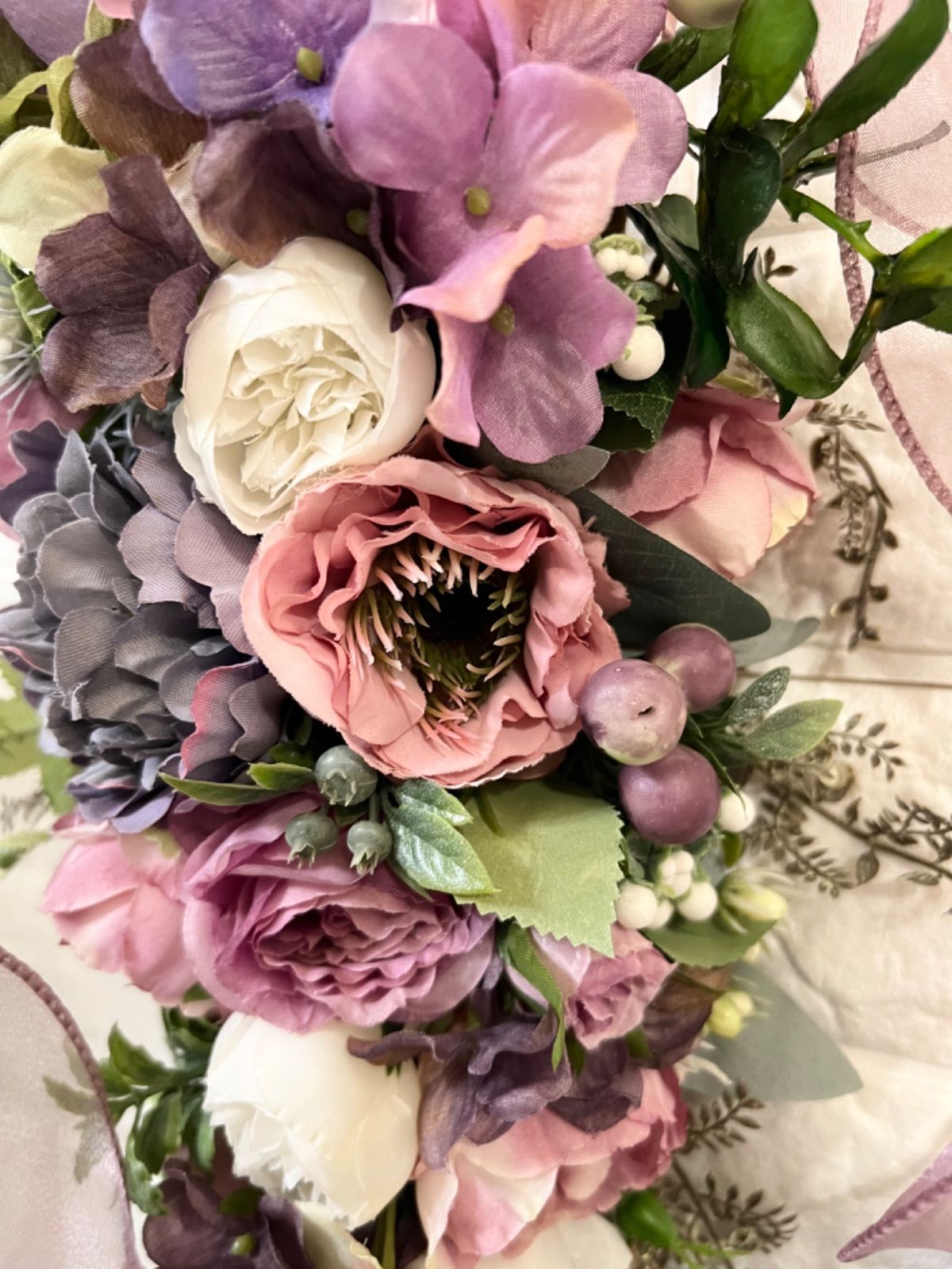 アーティフィシャルフラワー アーティフィシャルフラワーで Wedding bouquet #アーティシャル