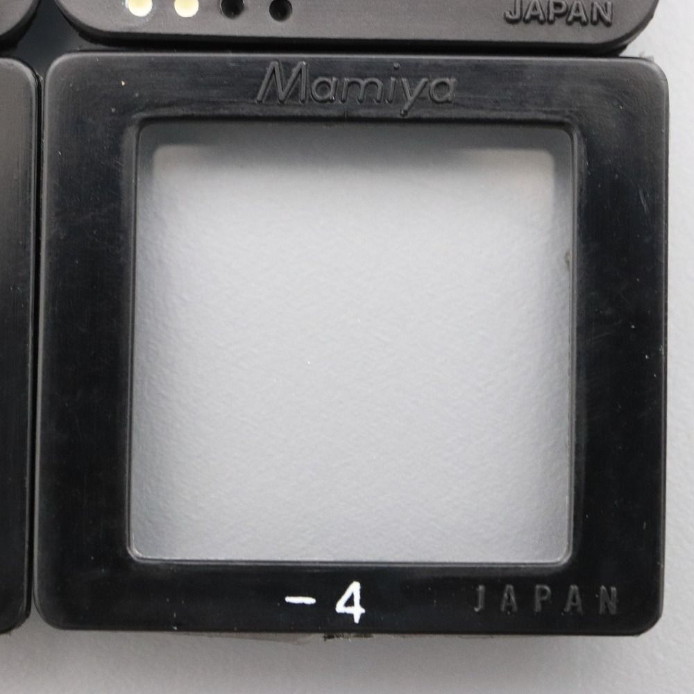 □ マミヤ 視度補正レンズ 4点セット まとめ売り RBSD/RZ67 PRO