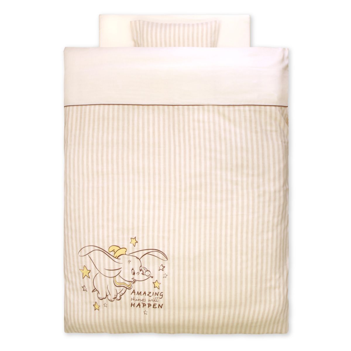un doudou ディズニー ベビー布団セット 12点セット 70×120cm ダンボ オーガニックコットン ダブルガーゼ ベビー用品 新生児 全部洗える 出産準備 出産祝い ギフト RF NZ1136