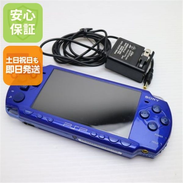 PSP-2000 メタリックブルー 即日発送 game SONY PlayStation Portable 本体 土日祝発送OK 03000