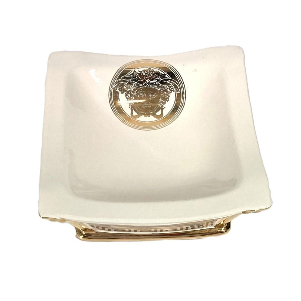 ブランド別 VERSACE ヴェルサーチ メデューサ ロゴ アッシュトレイ