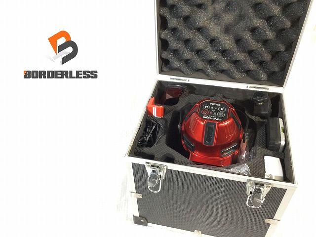 比較的 KDS ムラテック 電子整準高輝度レーザー墨出器 DSL-92S 受光器付 基準器 墨出し