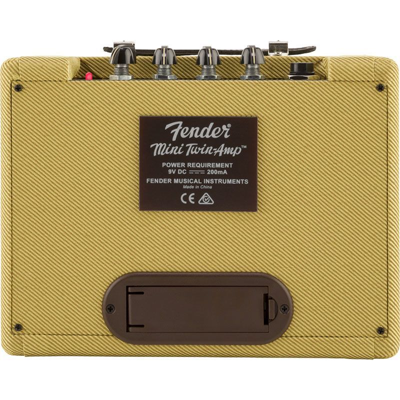 Fender Mini '57 Twin-Amp Tweed ミニ・ギターアンプ〈フェンダー〉