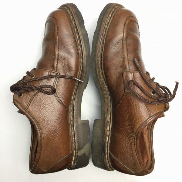 試着交換OK！Paraboot パラブーツ Vintage モデル size27.5-28.5相当 レザーシューズ ローブーツ ダークブラウン/茶/ BROWN〉 管NO.WZF-134 #BUZZBERG - メルカリ