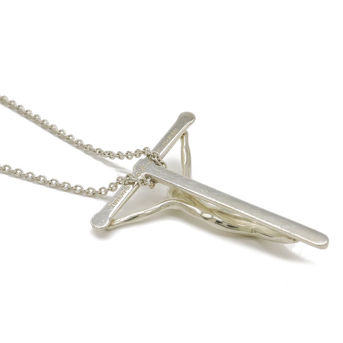 TIFFANY&Co. ティファニー エルサペレッティ クロスフィックス ロザリオ 十字架 ネックレス ペンダント SV925 Ag925 シルバー