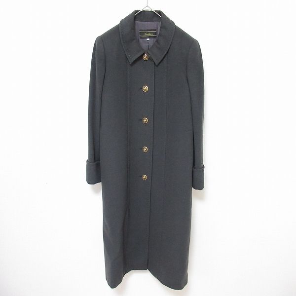 レリアン Leilian カシミヤ コート ロングコート デザインボタン レディース w969653ss