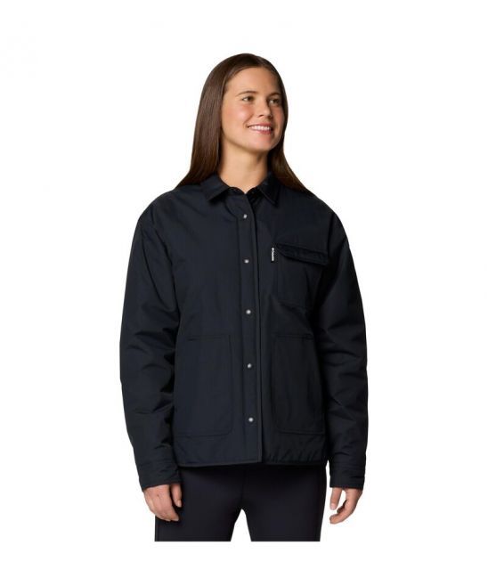 【送料無料】 コロンビア レディース コート アウター Longhorn Ridge Reversible Shirt Jacket Black