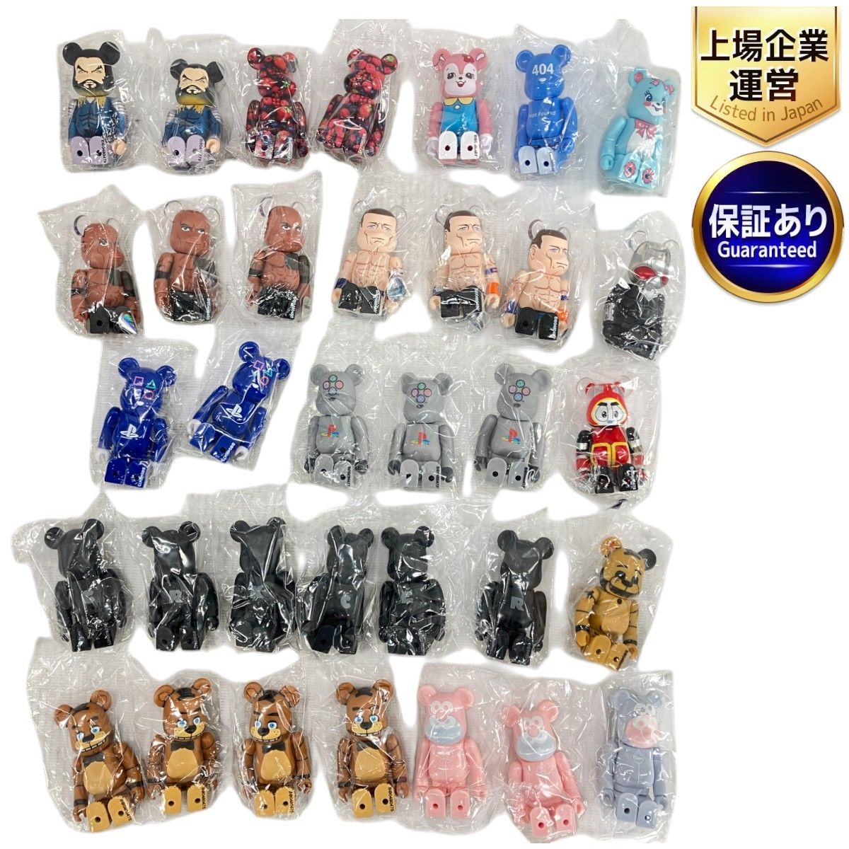BE@RBRICK SERIES48 34点セット ベアブリック おまとめ フィギュア 中古 W9720820