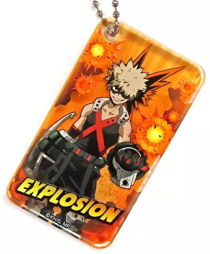 中古】キーホルダー 爆豪勝己 「僕のヒーローアカデミア 雄英