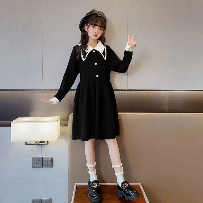 ニットワンピース