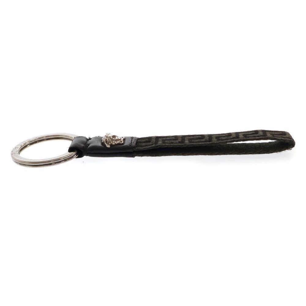 【新品】VERSACE ヴェルサーチ メデューサ グレカ　キーリング VERSACE (ヴェルサーチ) メデューサ グレカ キーリング