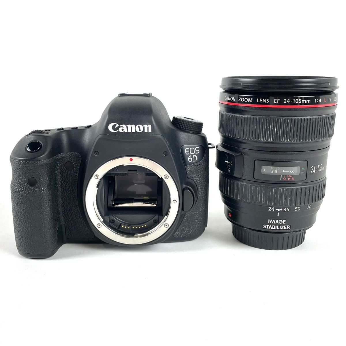 キヤノン Canon EOS 6D + EF 24-105mm F4L IS USM デジタル 一眼レフ ...