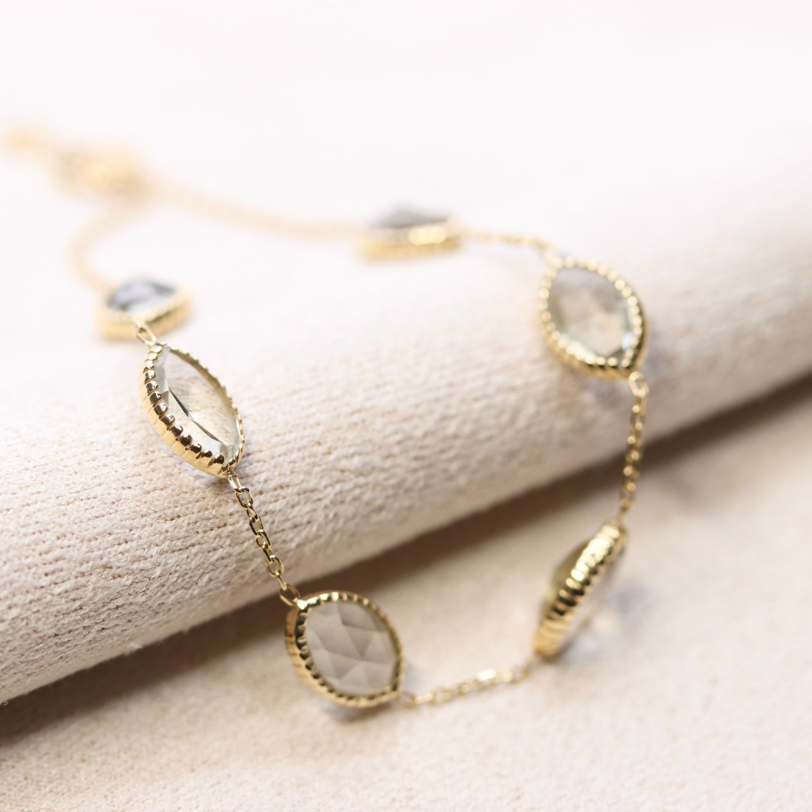 agete k10 アガット ドリーミードリーミー 淡水パール ブレスレット