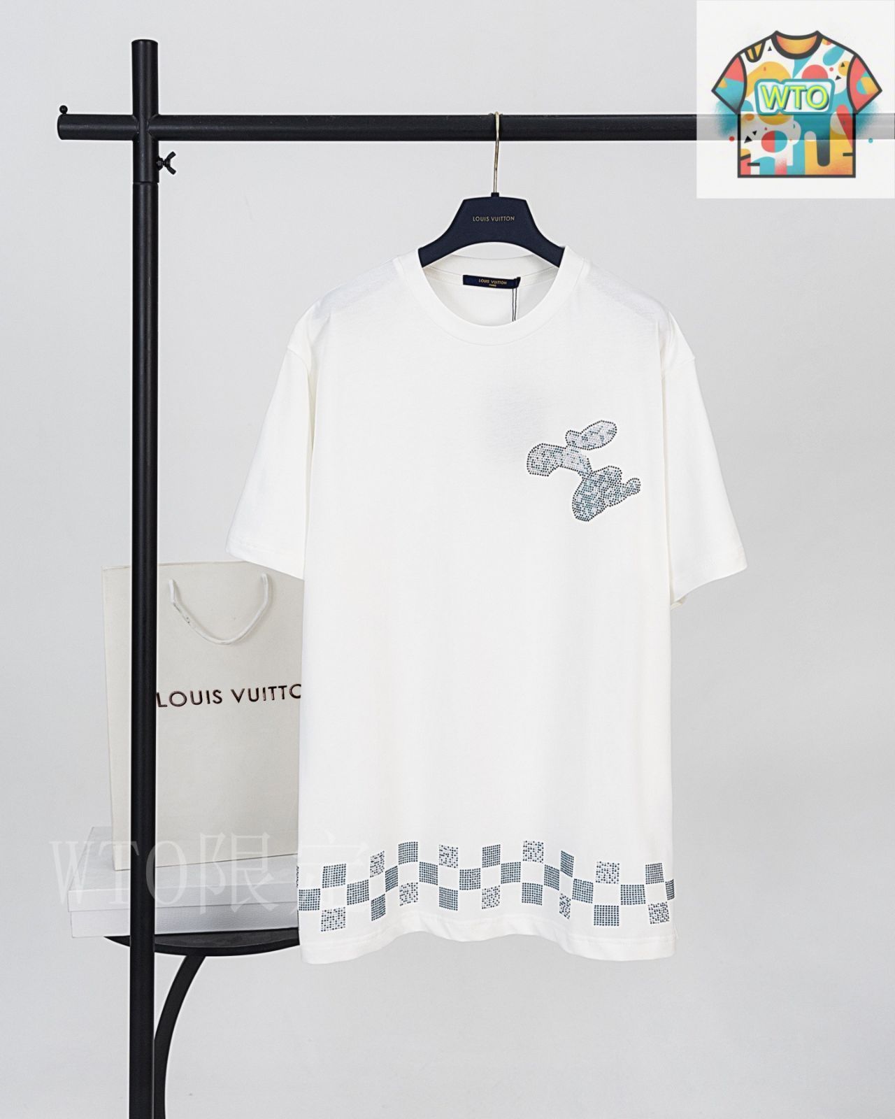 【形がきれい♪】LOUIS VUITTON ダブルフェイスチェックケープ ダブルフェイスニットウールトラベルブルゾン ｜ルイ・ヴィトン