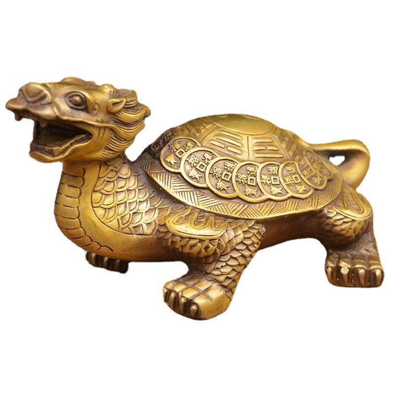 楽天市場】彫刻 亀の通販 【彫刻置物】虹入り レインボー シトリン