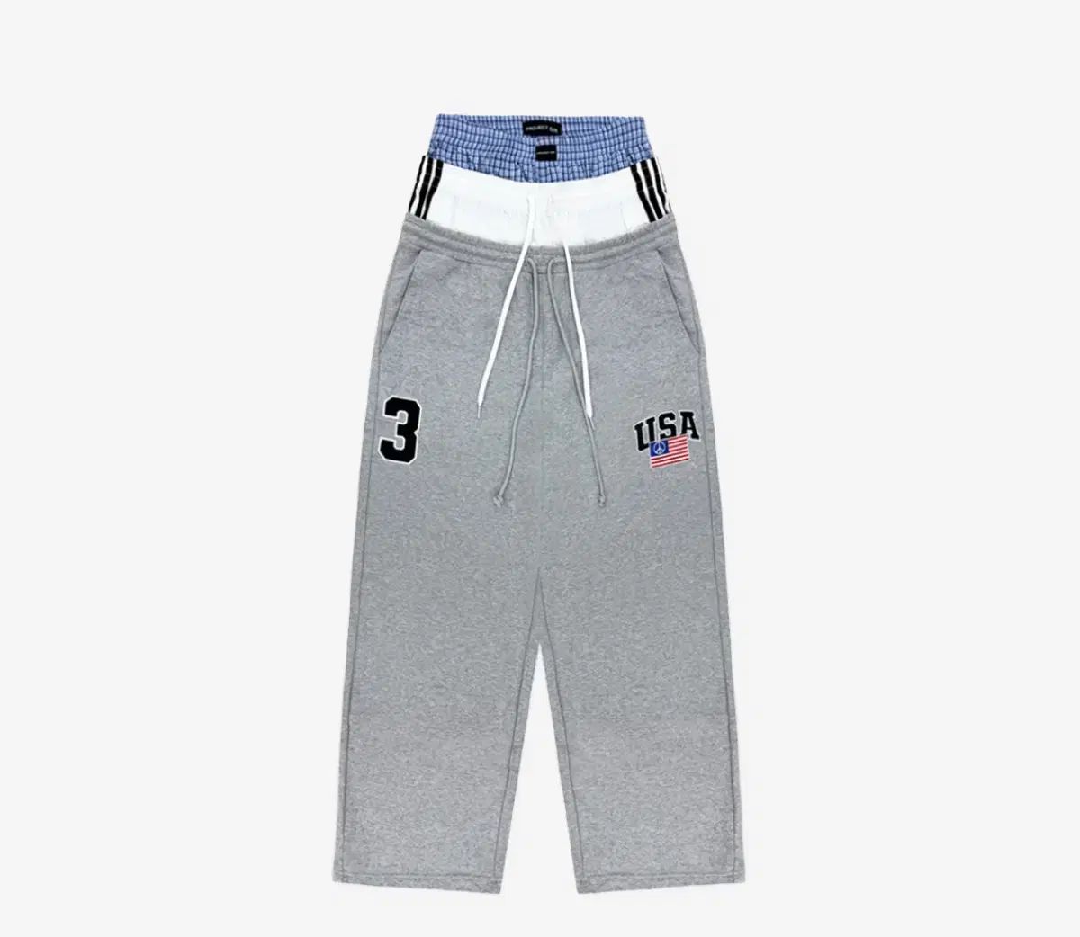 プロジェクト gr 3 レイヤードパンツ 2 Project G/R 3 LAYERED SWEAT