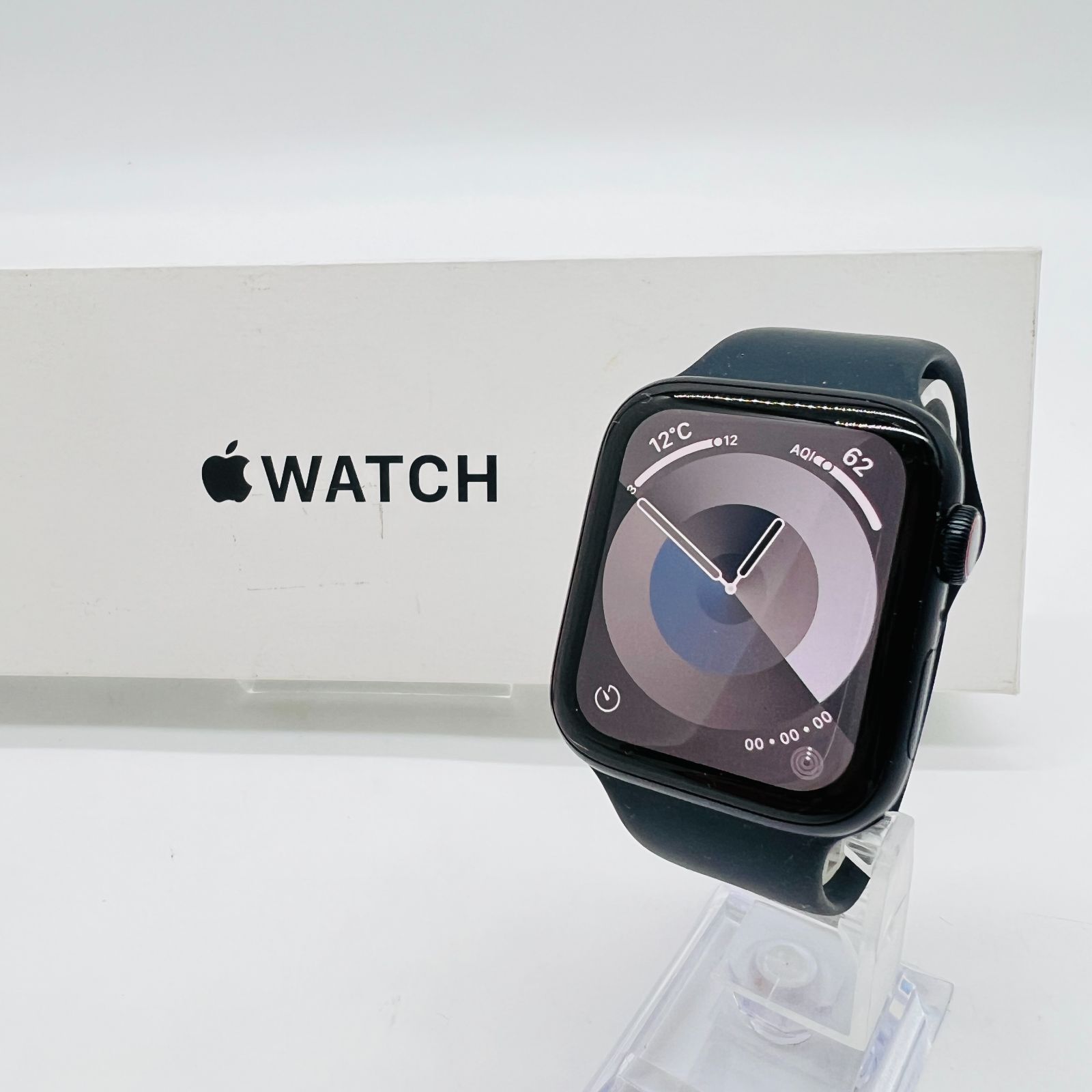 Apple Watch SE 第2世代 GPS + Cellularモデル MRH53J/A 44mm ミッドナイトアルミニウムケースとミッドナイトスポーツバンド　動作確認済み